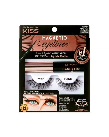 Kiss Lash Magnetic Eyeliner Kit Tempt