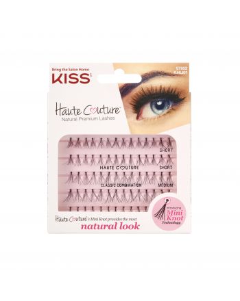 Kiss Haute Couture Individual lashes Combo - Luxe