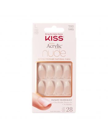 Kiss Salon Acrylic Nude Nails Sensibility