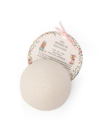 Top to Toe Natural Konjac Sponge