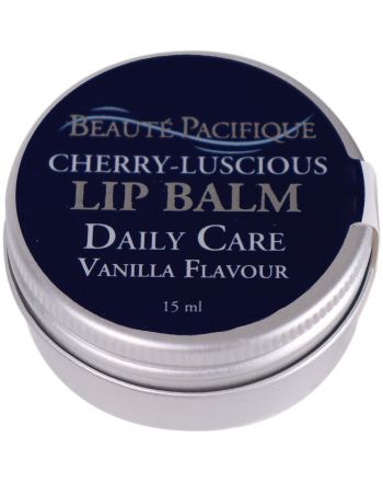 TESTER CHERRY-LUSCIOUS LIP BALM DAILY CARE, VANILLA FLAVOUR
