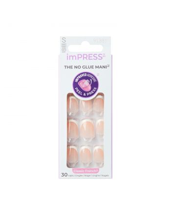 Kiss imPRESS Nails - Clasic French Model