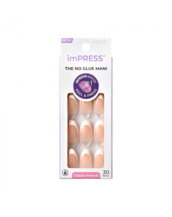 Kiss imPRESS Nails - Classic French Everlasting