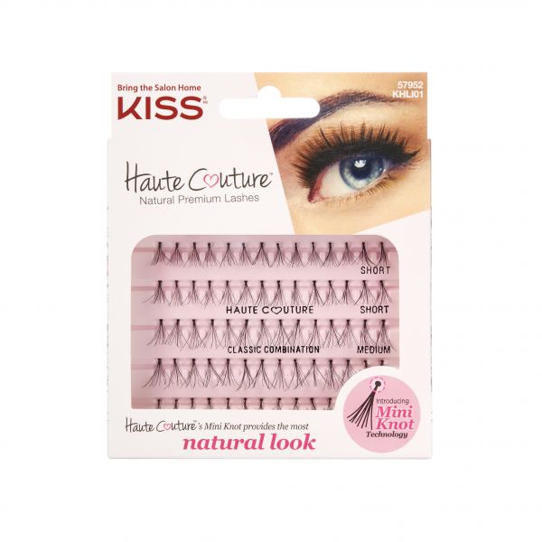 Kiss Haute Couture Individual lashes Combo - Luxe