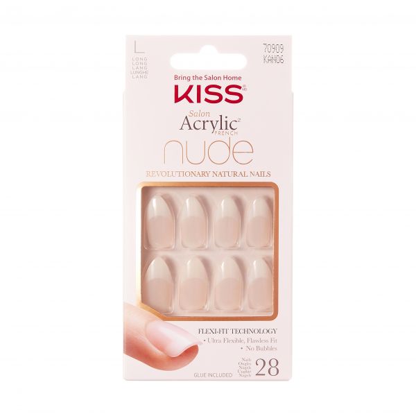 Kiss Salon Acrylic Nude Nails Sensibility