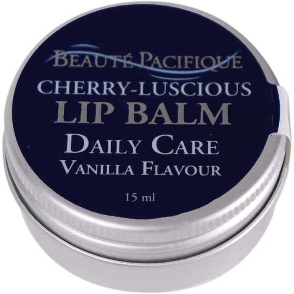 TESTER CHERRY-LUSCIOUS LIP BALM DAILY CARE, VANILLA FLAVOUR