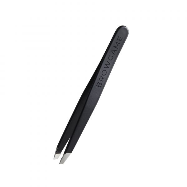 Signature Tweezer Slanted Soft Touch  Blackout