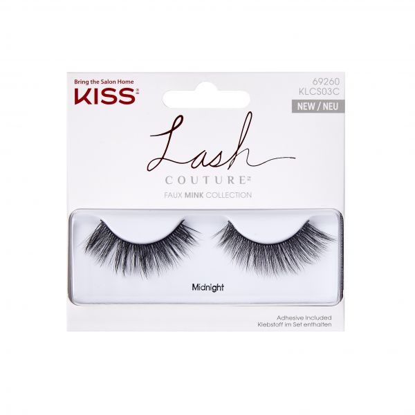 Kiss Lash Couture Faux Mink Midnight