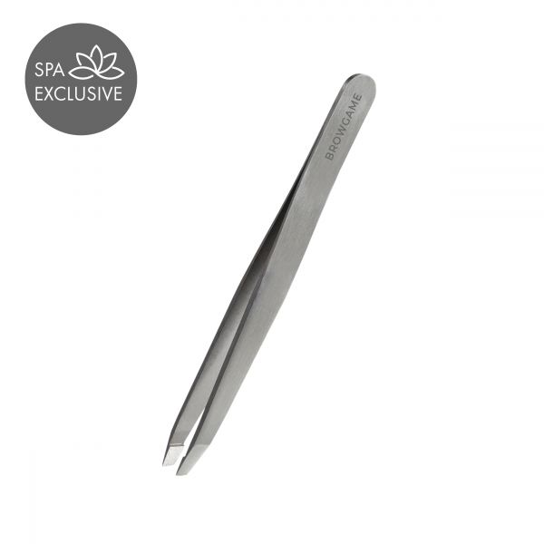 CABIN Satin Slanted Tweezer (steriliserbar)