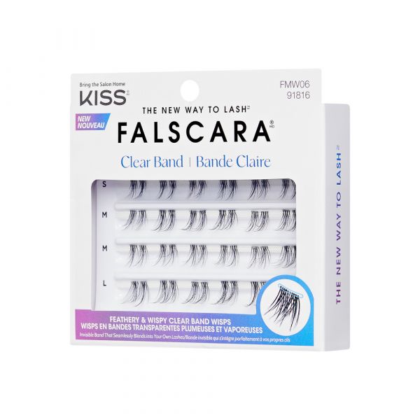 Kiss Falscara Multipack - Clear Band