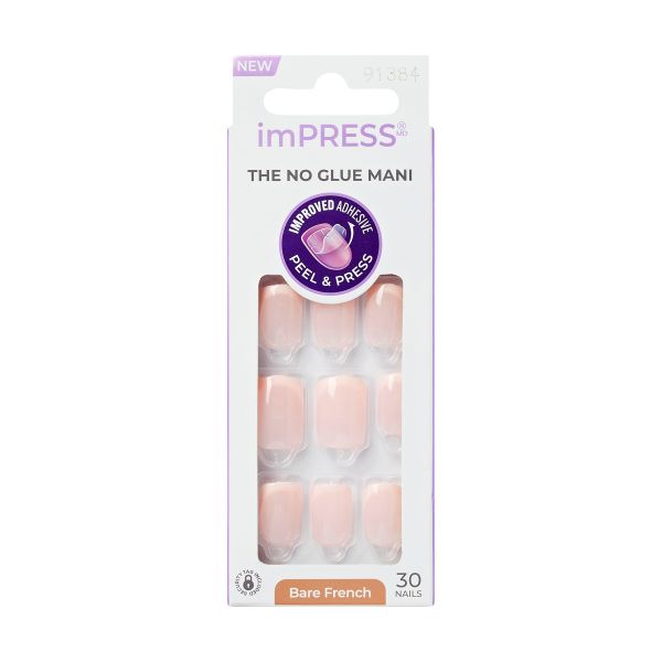 Kiss imPRESS Nails - Bare French Heroic