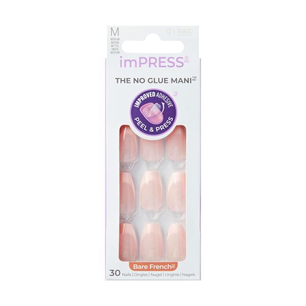 Kiss imPRESS Nails - Bare French Genuine