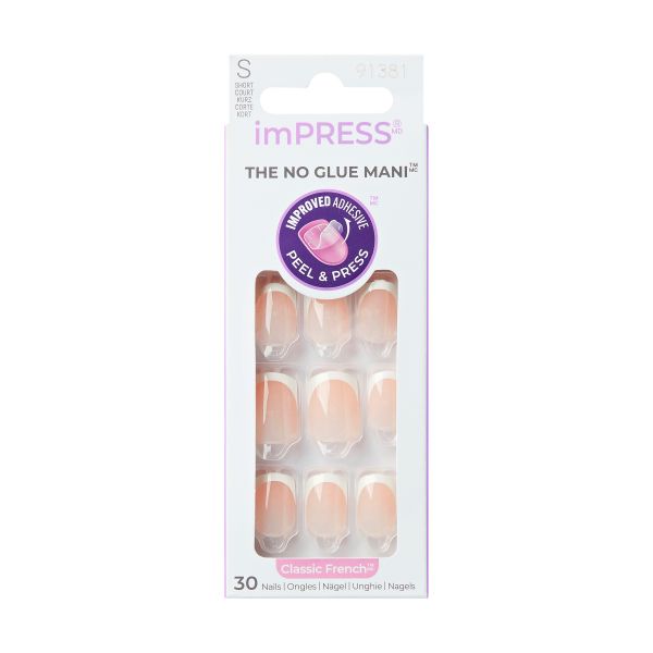 Kiss imPRESS Nails - Clasic French Model