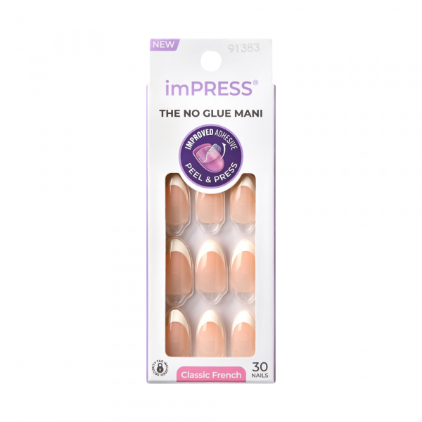 Kiss imPRESS Nails - Classic French Everlasting
