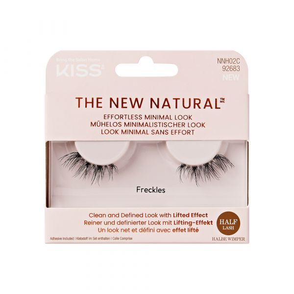 Kiss The New Natural Half Lash 02, Freckles